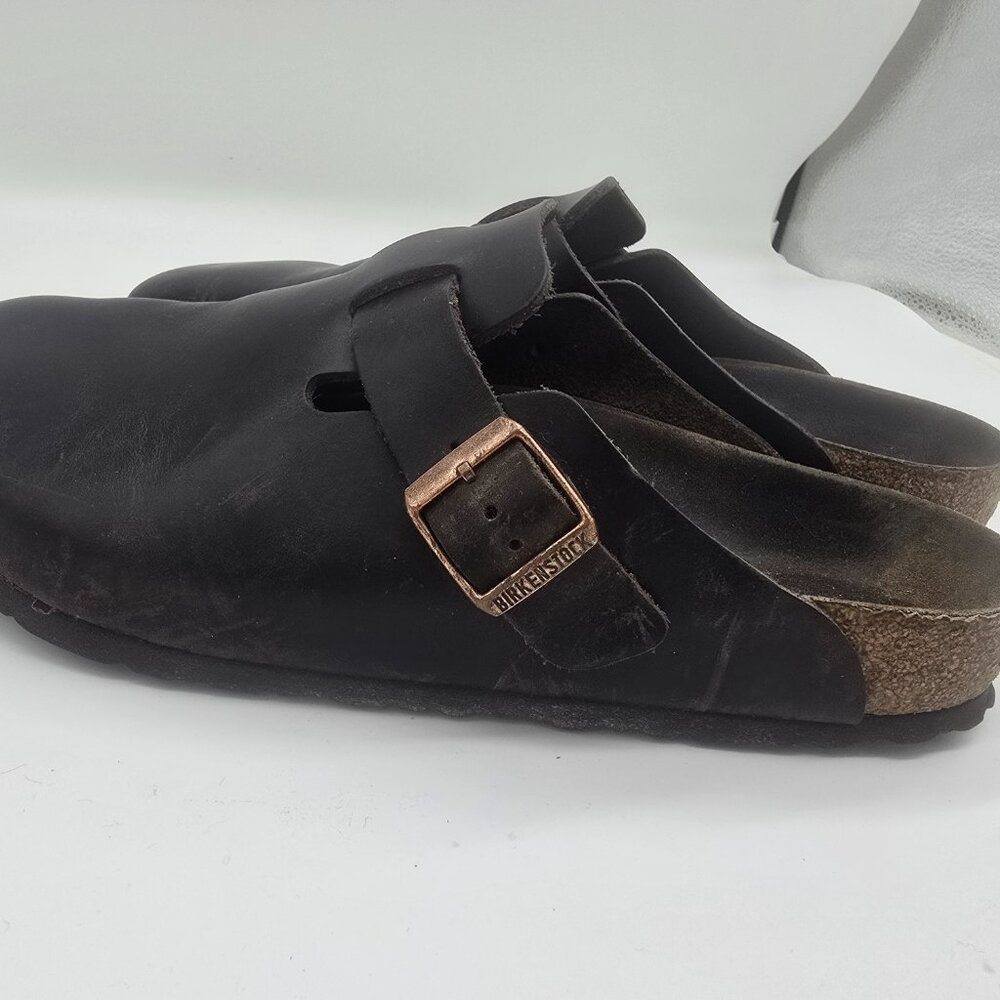 Birkenstock Boston leather, Black  size 43 - Picture 5 of 5